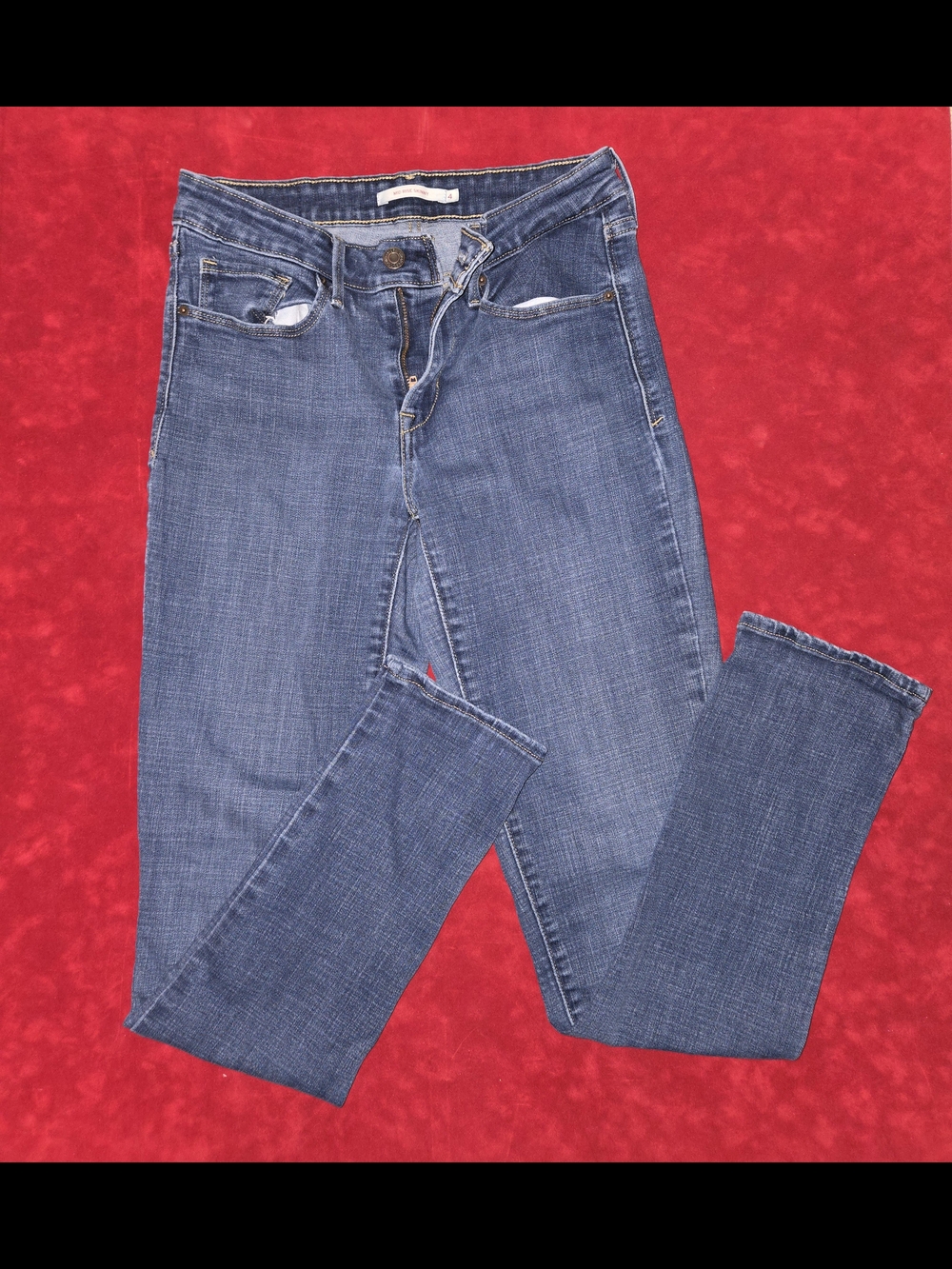 Classic Women's Skinny Jeans in Medium Blue Wash